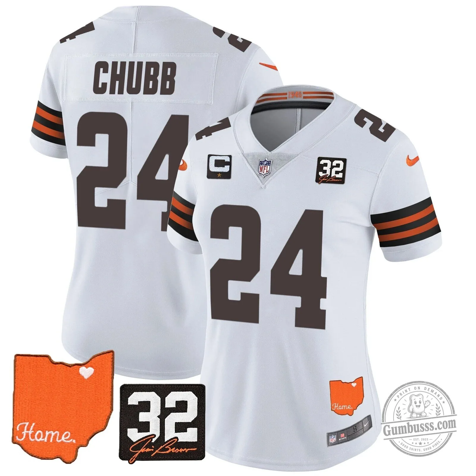 Cleveland Browns Deshaun Watson Home Football Jersey 35 Cleveland Browns Deshaun Watson Home Football Jersey